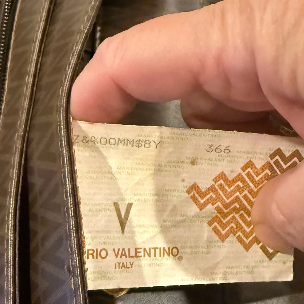 Mario Valentino vintage Brown Clutch/Portfolio/Wallet - Picture 6 of 6